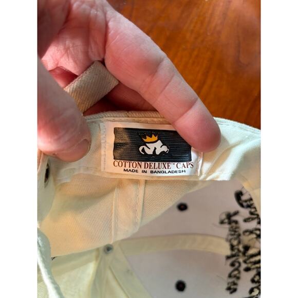 Vintage vtg hat snapback dad cap trucker American Tool and Machine gray and blue - Picture 5 of 5